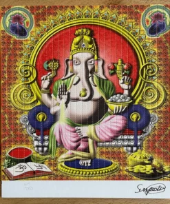 Ganesh by Sun Pedro Blotter Art Signed & Numbered #/100 (Early 2000's)