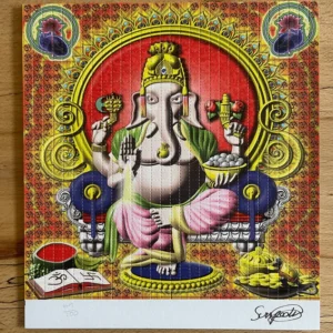 Ganesh by Sun Pedro Blotter Art Signed & Numbered #/100 (Early 2000's)
