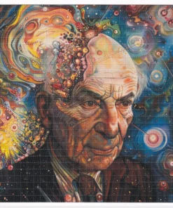 Hofmann's Psychedelic Brain Blotter Art